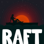 Logo of Raft Survival Simulator android Application 