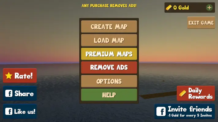 Raft Survival Simulator android App screenshot 0