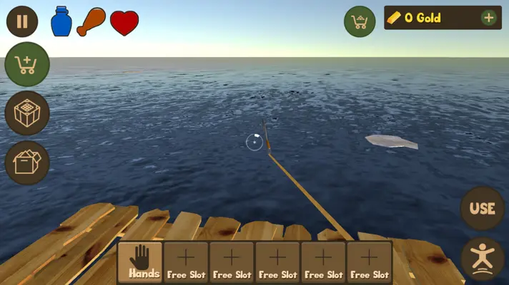 Raft Survival Simulator android App screenshot 1